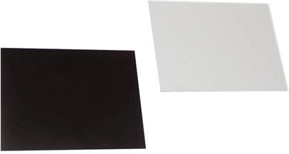Dark protective glass for welding shield No. 10 (2 pcs)