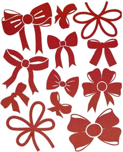 Wikoria iron-on transfer (flex) bows 20 × 30 cm
