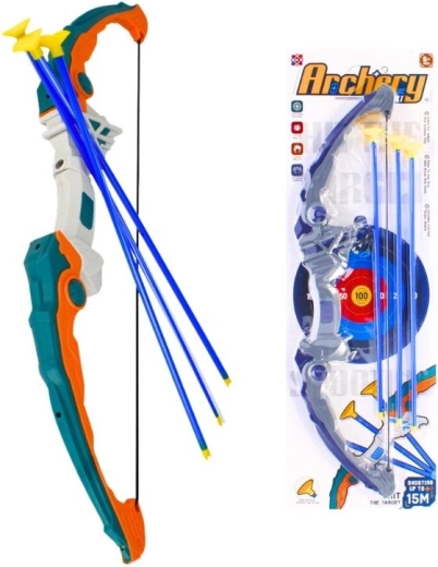 Kids’ Bow with Suction-Cup Arrows (2 Color Variants)