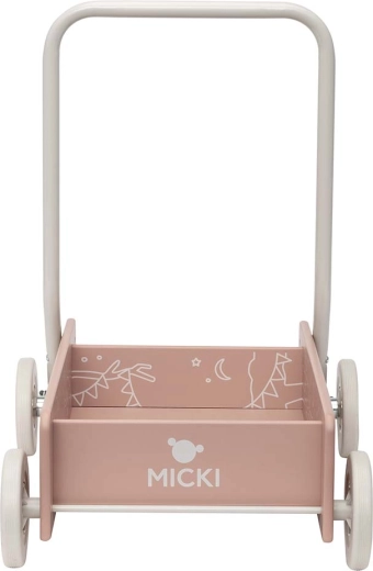 Safer ride thanks to the brake and adjustable handle