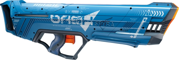 Single concentrated SpyraBlast shots