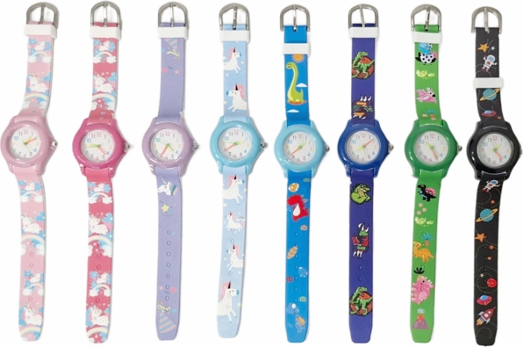 Kinderhorloge met siliconen band