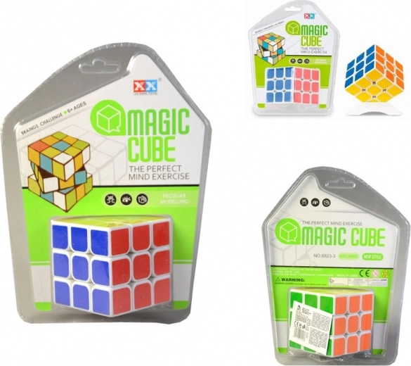 Cube magique style Rubik 6 cm