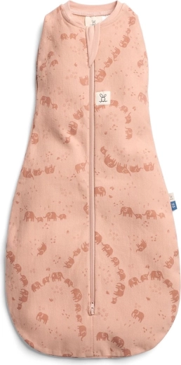 Ergopouch Cocoon lange et gigoteuse 2-en-1 Elephant Parade 0,2 TOG (3–6 mois)
