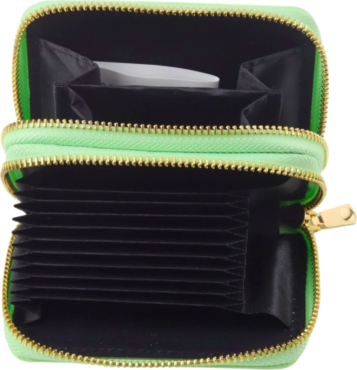 Accordion card slots