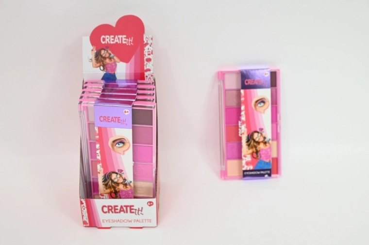 Create It! eyeshadow palette – 12 shades in pink-red tones