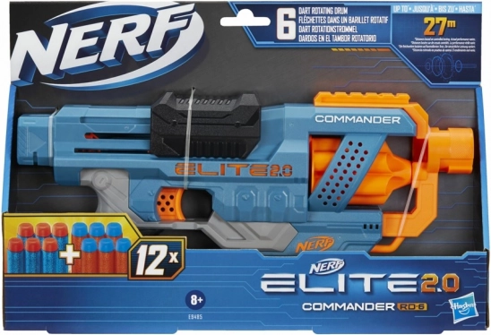 Nerf-Pistole Commander RD-6 mit Munition