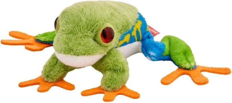 Dendrobate bleu-jaune 10 cm – peluche Beppe ZOO