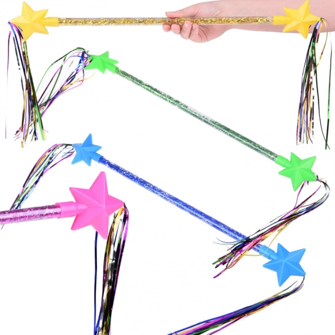 Magic Wand with Gymn Stick and Ribbons