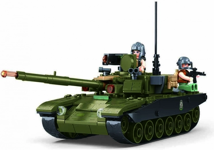 Bouwpakket Sluban Legertank IFR T90AS