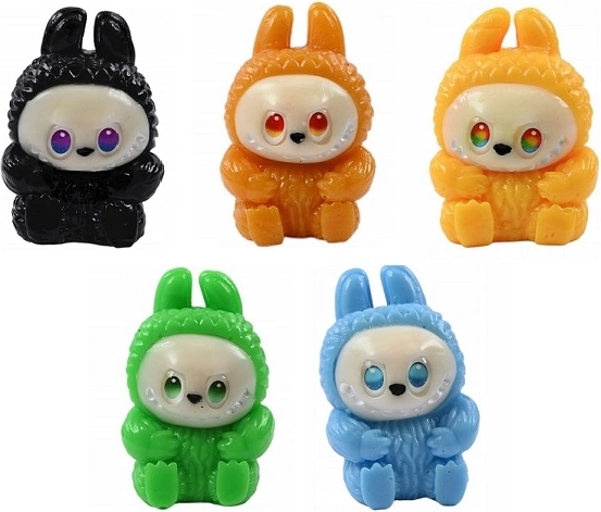 Grote squishy (knijpbare antistress-speelgoed) – 8 stuks in toonbankdisplay