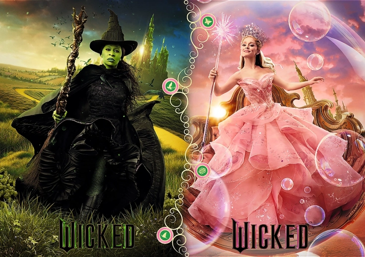 Puzzle Trefl Wicked : Elphaba et Glinda 1000 pièces