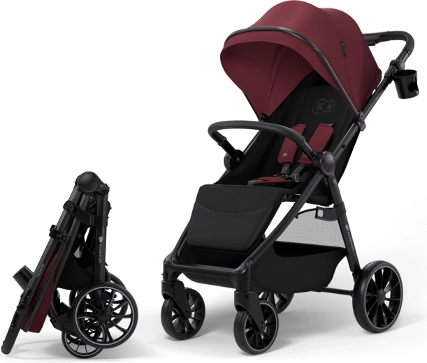 Kinderkraft Grande 2 stroller dark ruby