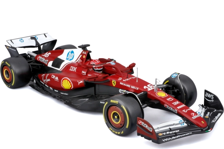 Realistic details of the Ferrari SF-25 (2025)