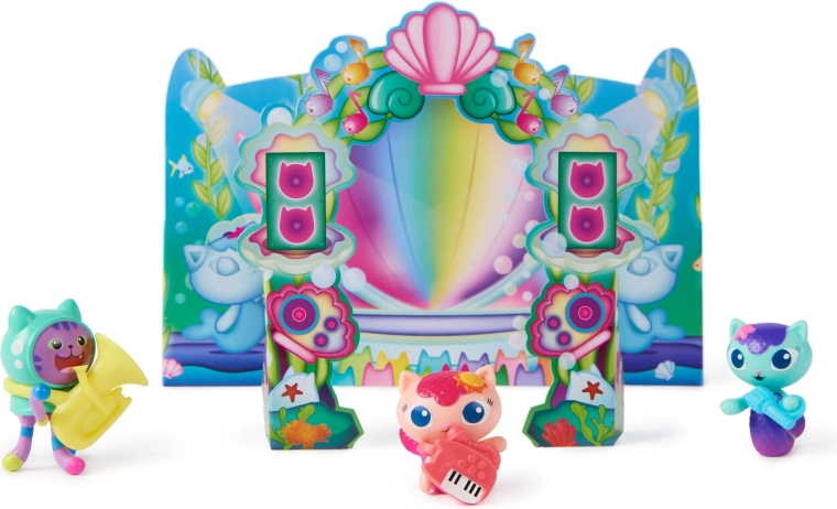 Onderwaterpodium en concertscene