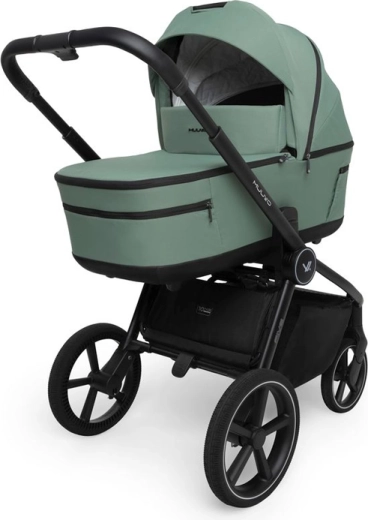 Suspended foam wheels for a smooth ride