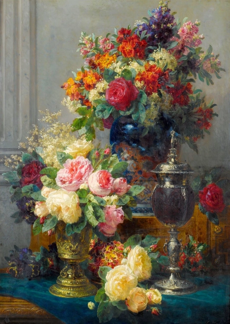 Enjoy Puzzle Fleurs de Printemps avec Calice 1000 Pièces