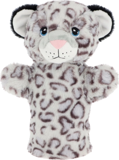 Keeleco Plush Puppet Snow Leopard