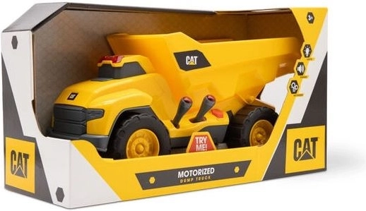 CAT Dump Truck with Motorized Drive, Lights and Sounds