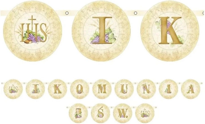 Banner “I Komunia Św.” 13 × 200 cm