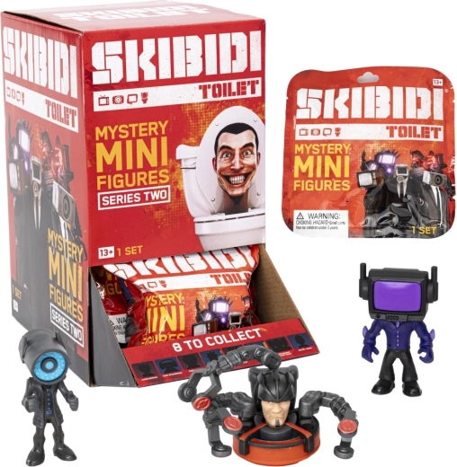 Skibidi Toilet Mystery-Minifiguren – Serie 2