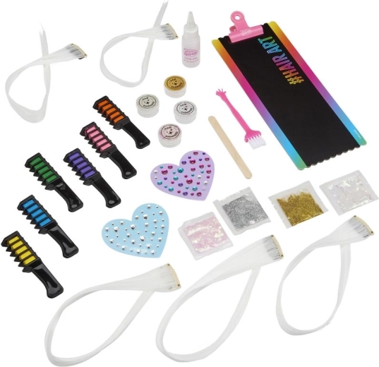 Complete creatieve set voor haarart