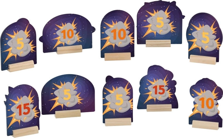 Score markers for competitive play