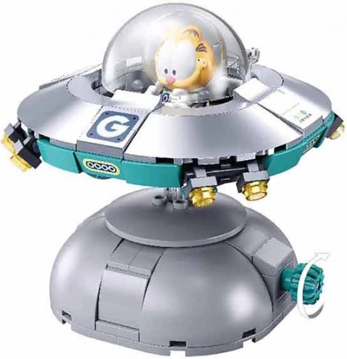 Sluban Jeu de Construction Garfield en route vers l'espace