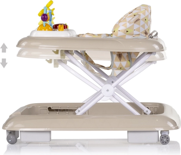 Comfortable seat and adjustable height