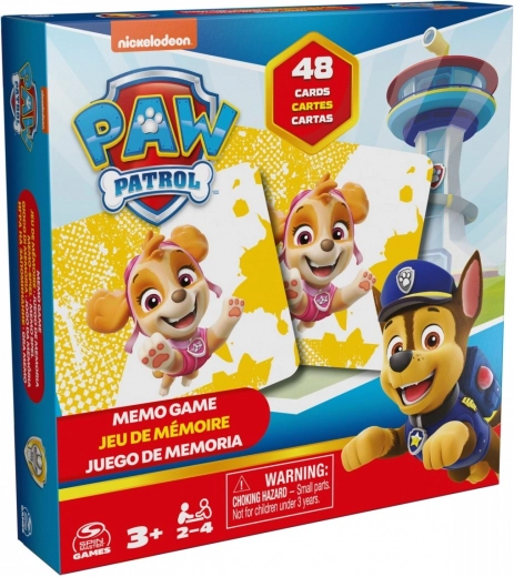 Memory PAW PATROL – jeu de mémoire pour enfants