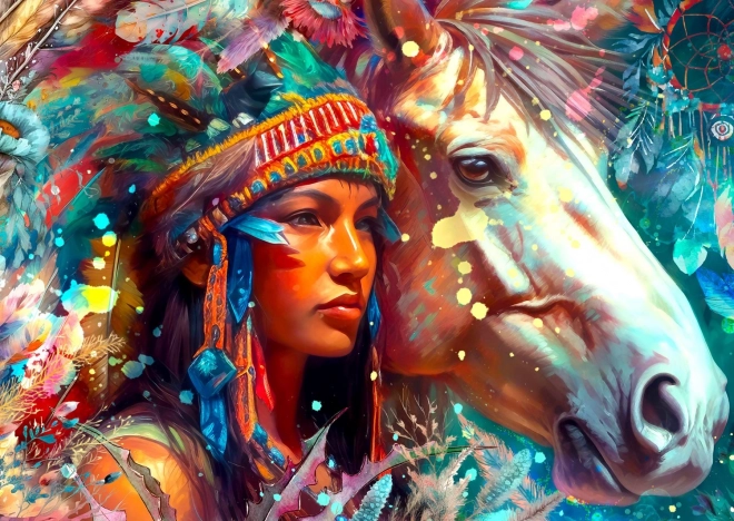 Puzzle Âme Sauvage 1000 pièces