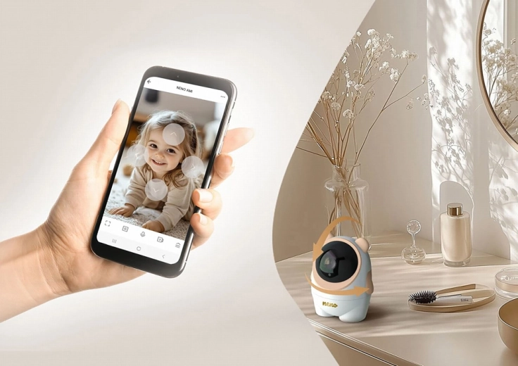 Pan/Tilt 355°/55° and wide 120° angle