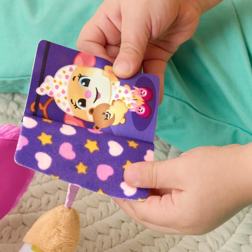 Fabric book for sensory play