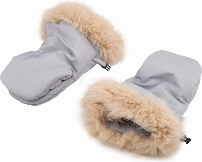FreeON universal stroller hand muff grey