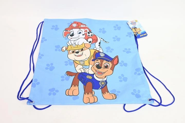 Schoolgymtas voor gymschoenen en sportkleding Paw Patrol 40 × 37,5 cm