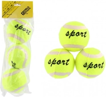 Tennis Balls Sport 3 pcs in Bag