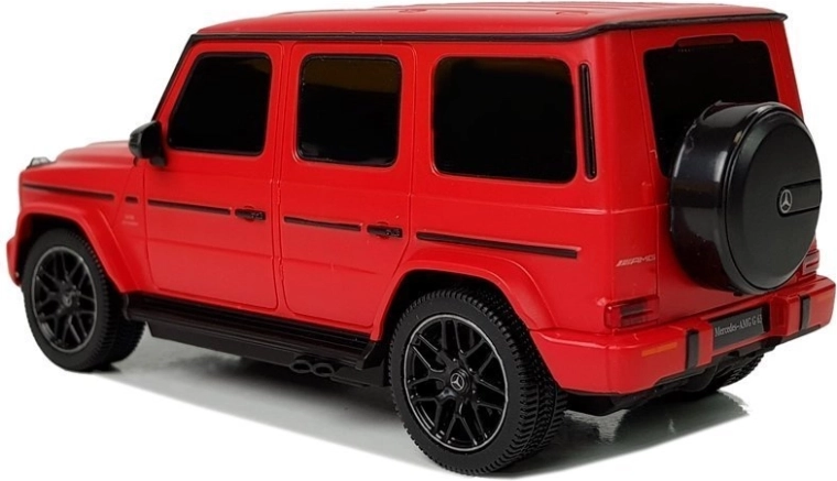 Stable ride thanks to suspension and rubber wheels