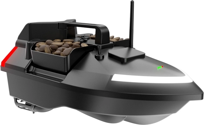 Drie afzonderlijke voerhoppers