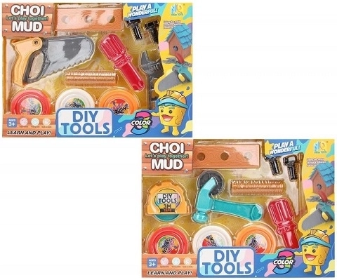 Kit créatif de pâte à modeler avec outils pour enfants