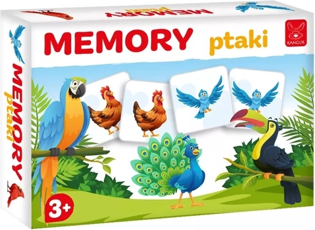 Memory Game Birds – kids’ matching game