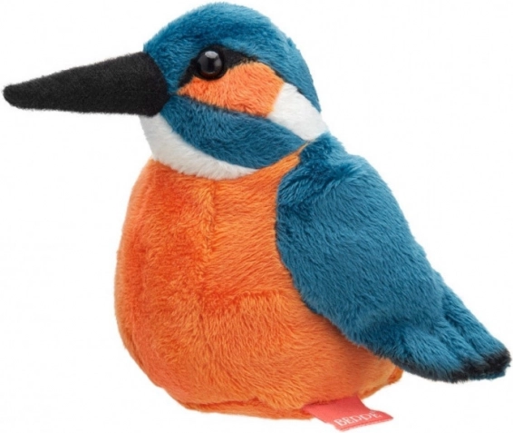 Plush common kingfisher 13 cm