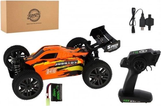 RC Buggy Bonzai Jubatus off-road car 1:14 with 2.4 GHz and 4WD – Orange