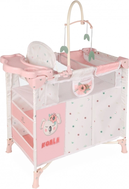 Folding doll crib with accessories Koala 2024