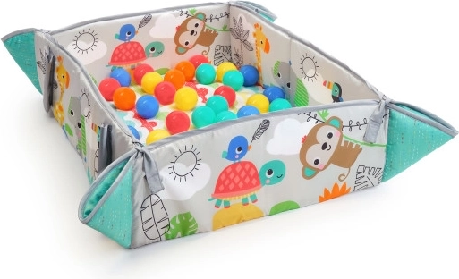 Amusement avec 40 balles et rangement astucieux