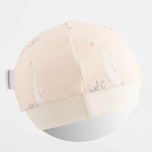 Bonnet bébé en coton New Baby Petites Oies