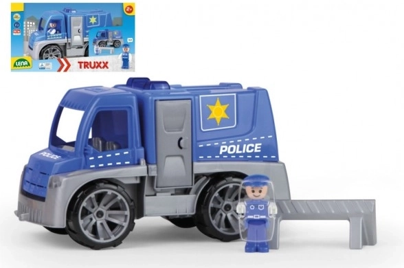Politievrachtwagen met figuur 29 cm