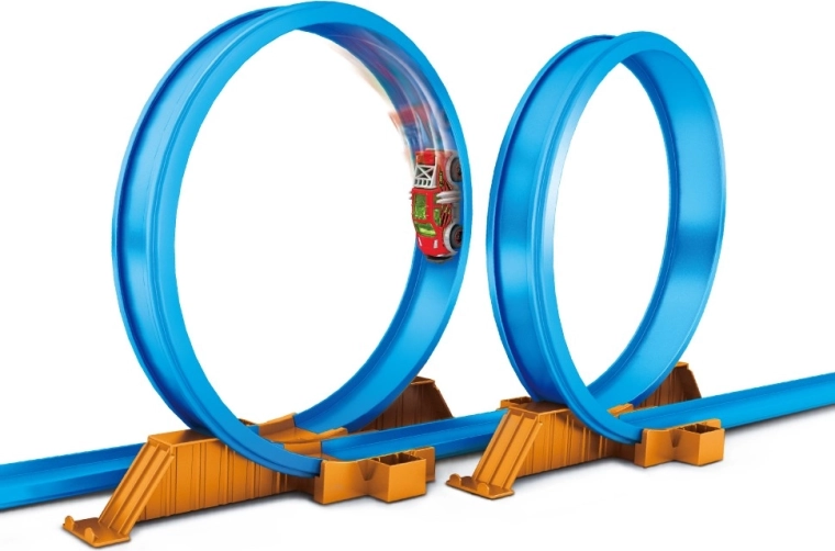 Double 360° loop for maximum adrenaline