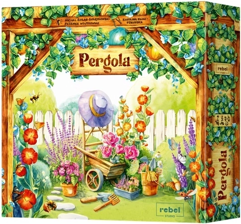 Rebel Pergola – jeu de société de conception d’un jardin fleuri