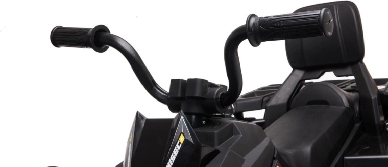 Ergonomic handlebars with non-slip grips