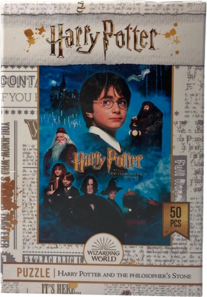 Mini puzzel HARRY POTTER – De Steen der Wijzen, 50 stukjes